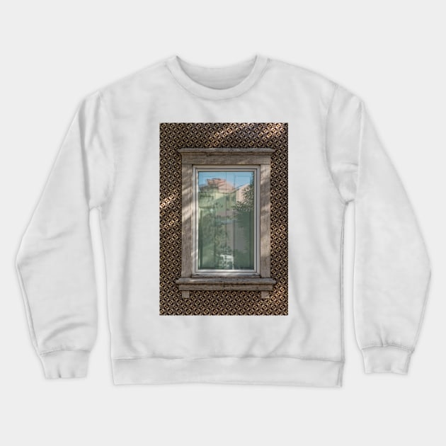 Balconies, Doors And Windows Of Lisbon - 4 © Crewneck Sweatshirt by PrinceJohn